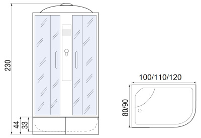 МОНОМАХ XL 100/80/44 МЗ R