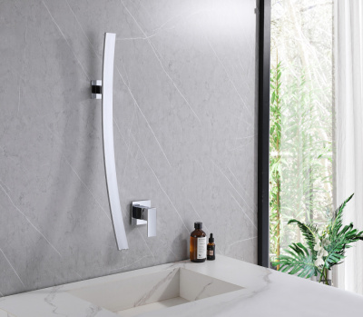 ABBER Daheim AF8209 скрытого монтажа для раковины, хром