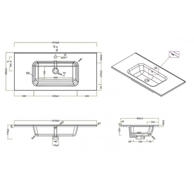 BelBagno BB1000ETL Белая