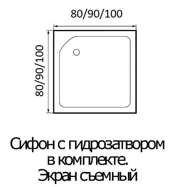 River Morava 80/24 MT с поддоном