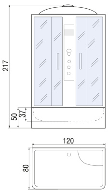 River Sena 120/80/50 TH