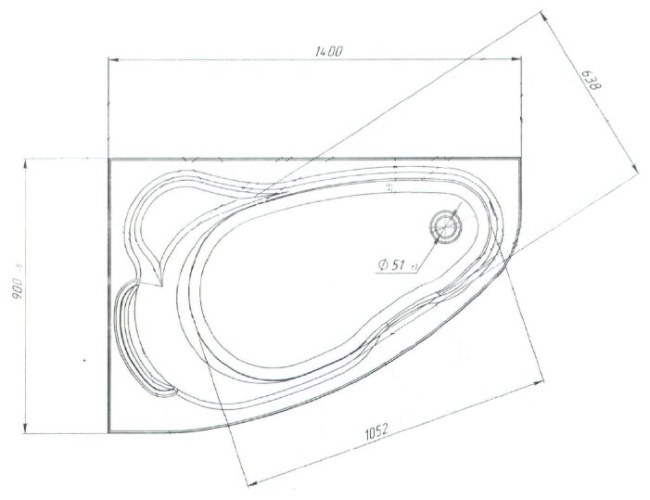 1Marka "Lil" 140*90 L