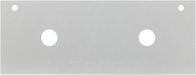 Aquanet Арт 120 (2 отв.) цв.белый матовый (313263)