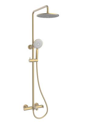 Vincea Rondo VSFS-1R1BG с изливом, брашированное золото