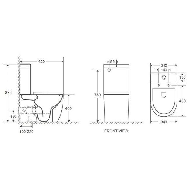 WeltWasser Merzbach 011 GL-WT 10000012089 с бачком и сиденьем Микролифт